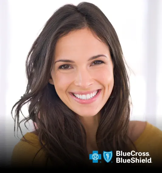 Blue Cross Blue Shield of Oklahoma Dentist Howell – crown being placed at Riverpark Dental of Howell